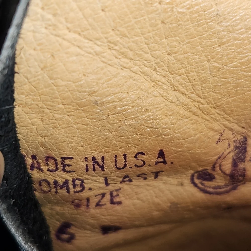 JUSTIN Women’s Boots Size 6 Red Leather Western Cowboy Made USA Distressed Shoes - Picture 10 of 12